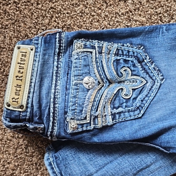 Women's rock revival jeans - Picture 2 of 8
